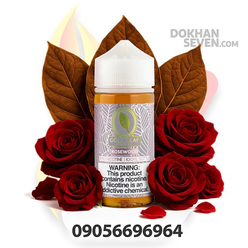 ایجویس گلدلیف تنباکو گل رز | GOLD LEAF ROSE WOOD JUICE