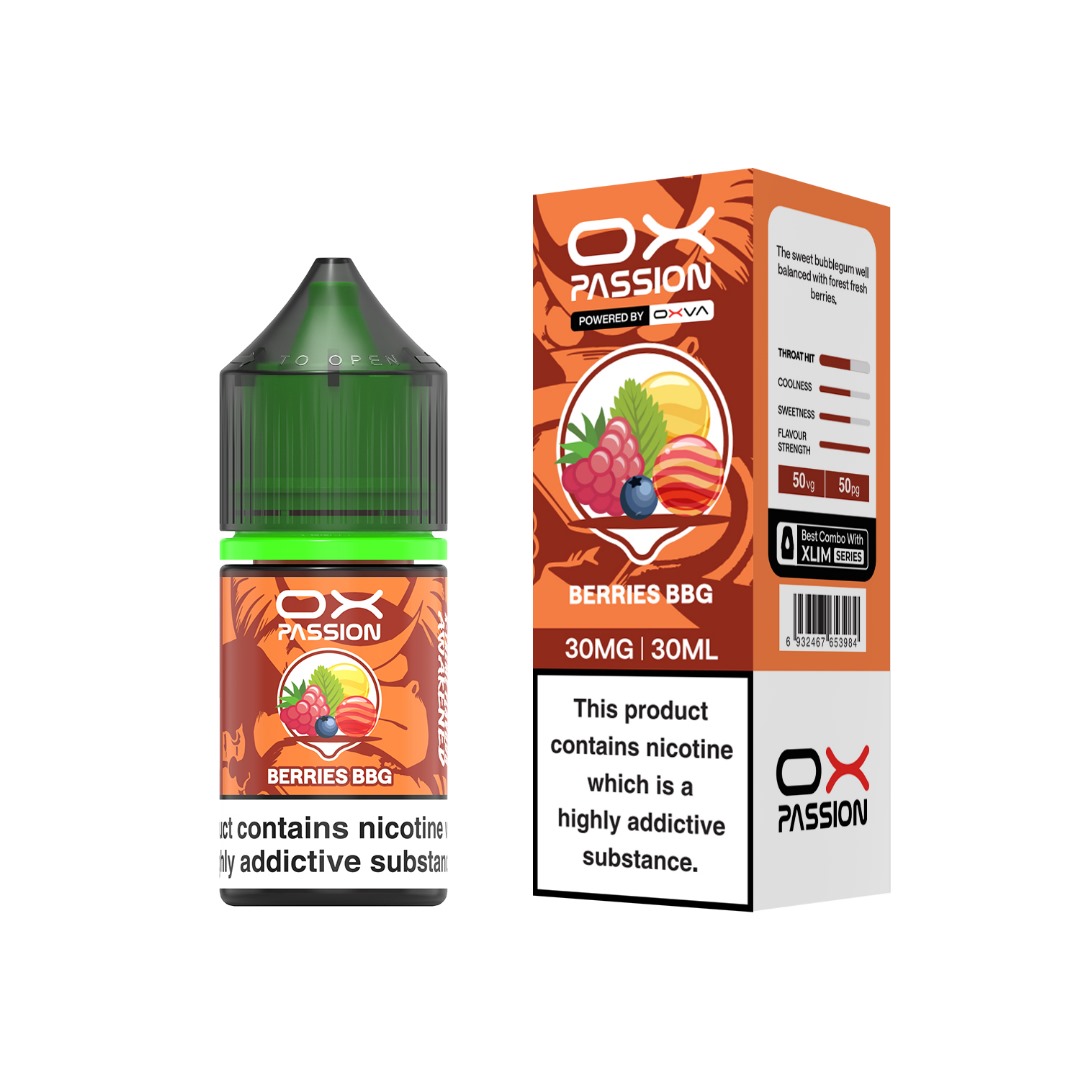 سالت اکسوا پشن آبنبات بری ها | OXVA PASSION BERRIES BBG SALT