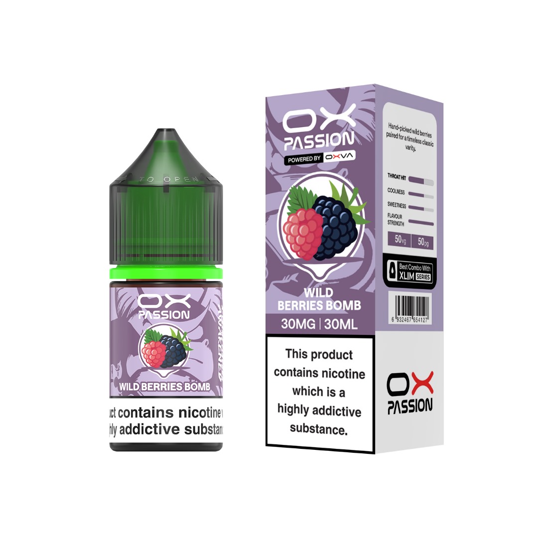 سالت اکسوا پشن میکس بری  | OXVA PASSION WILD BERRIES BOMB SALT 