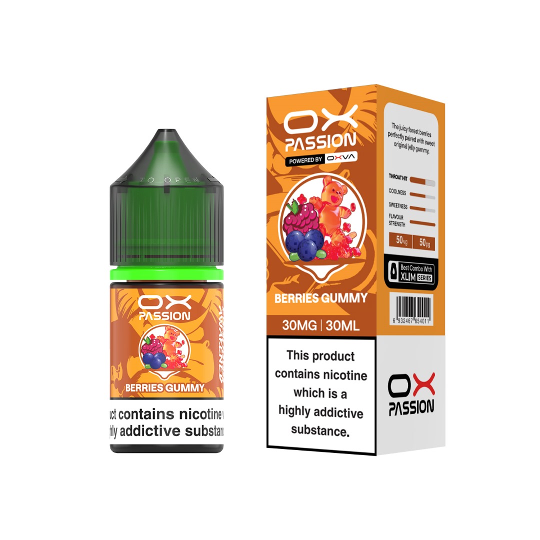 سالت اکسوا پشن پاستیل بری ها | OXVA PASSION BERRIES GUMMY SALT 