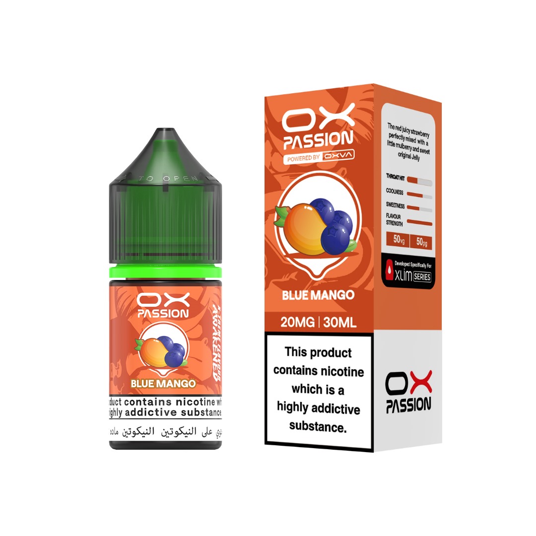 سالت اکسوا پشن بلوبری انبه | OXVA PASSION BLUE RAZZ MANGO SALT
