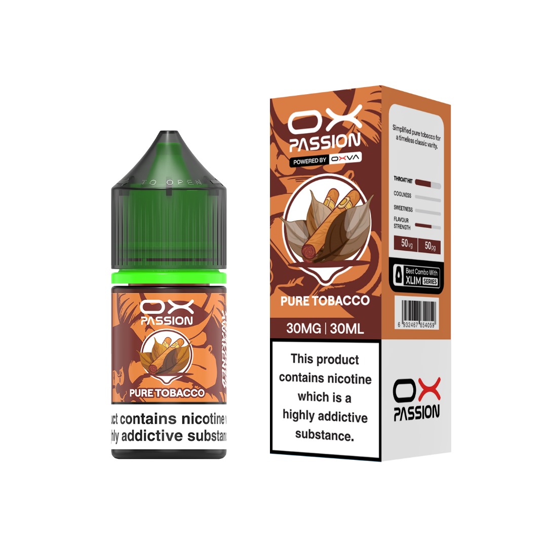 سالت اکسوا پشن تنباکو خالص  | OXVA PASSION PURE TOBACCO SALT