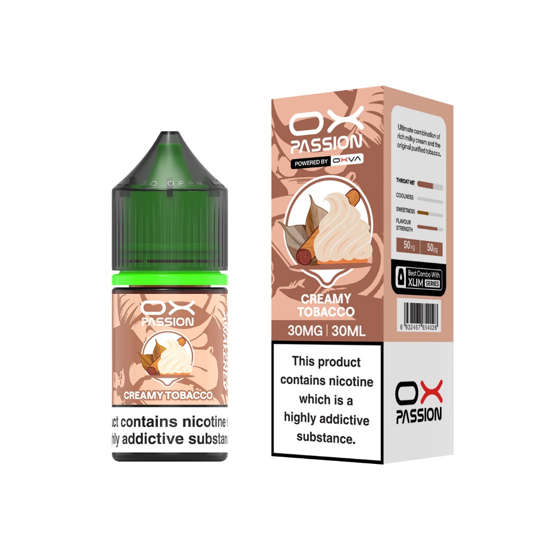سالت اکسوا پشن تنباکو خامه | OXVA PASSION CREAMY TOBACCO SALT 