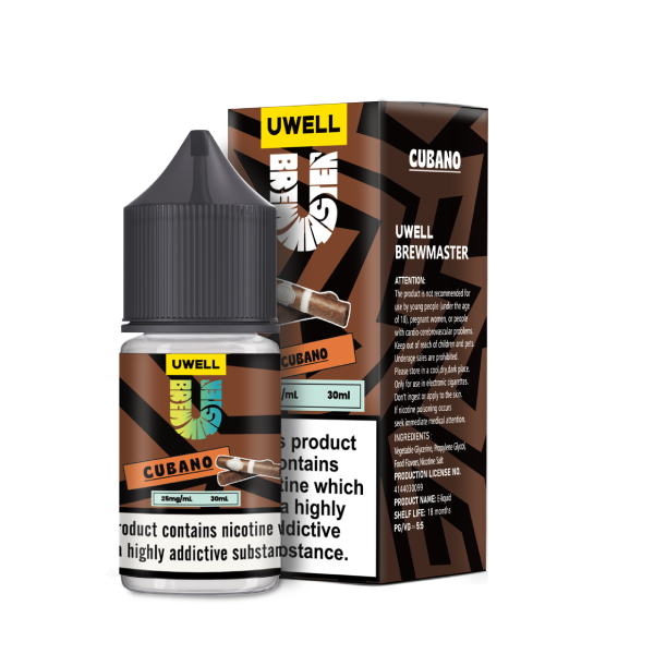سالت نیکوتین یوول طعم کوبانو | UWELL CUBANO SALT JUICE 