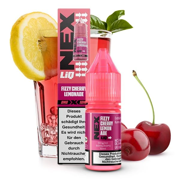 سالت پادسالت نکس لیک لیموناد گیلاس گازدار | POD SALT NEX LIQ FIZZY CHERRY LEMONADE