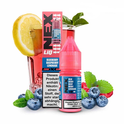 سالت پادسالت نکس لیک لیموناد بلوبری تمشک | POD SALT NEX LIQ BLUEBERRY RASPBERRY LEMONADE 