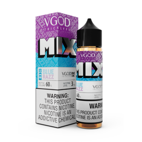 ایجوس ویگاد میکس بلوبری تمشک یخ | VGOD MIX BLUE RAZZ ICED JUICE 