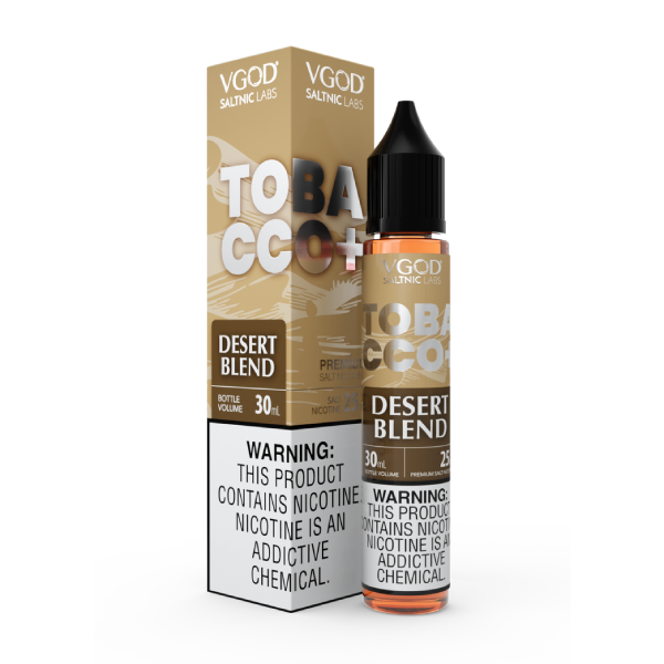 سالت ویگاد تنباکو خشک ادویه  VGOD Tobacco Plus Desert Blend