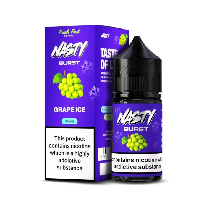سالت نستی برست انگور یخ | NASTY BURST GRAPE ICE SALT