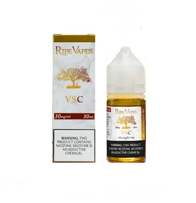 سالت رایپ ویپ وانیل کارامل شیرین | RIPE VAPES VSC SALT
