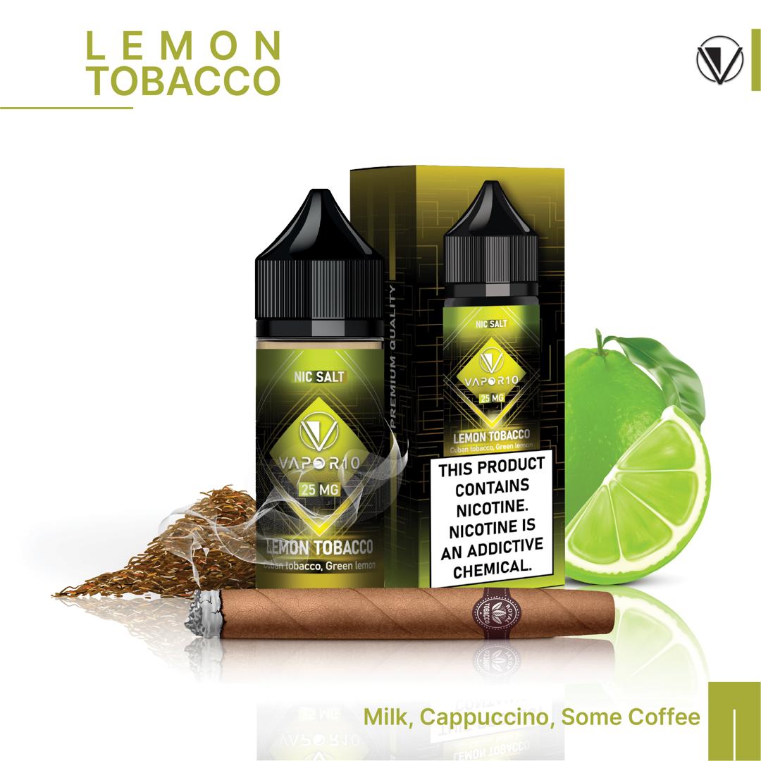 سالت ویپرتن تنباکو لیمو | VAPOR10 LEMON TOBACCO SALT
