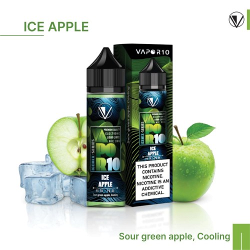 ایجوس ویپرتن10 سیب یخ | VAPOR10 ICEMIX SERIES ICE APPLE JUICE