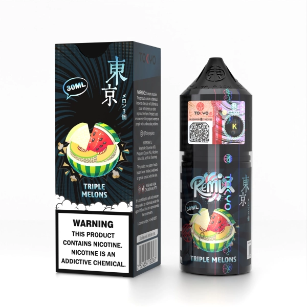 سالت توکیو ریمیکس هندوانه طالبی خربزه | TOKYO SALT REMIX TRIPLE MELONS