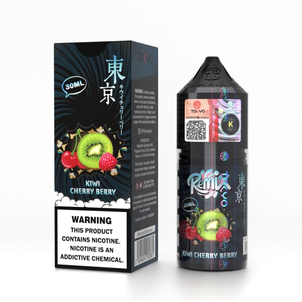 سالت توکیو ریمیکس کیوی گیلاس بری | TOKYO SALT REMIX KIWI CHERRY BERRY