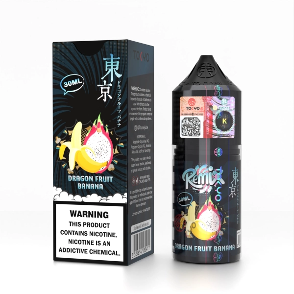 سالت توکیو ریمیکس دراگون و موز | TOKYO SALT REMIX DRAGON FRUIT BANANA