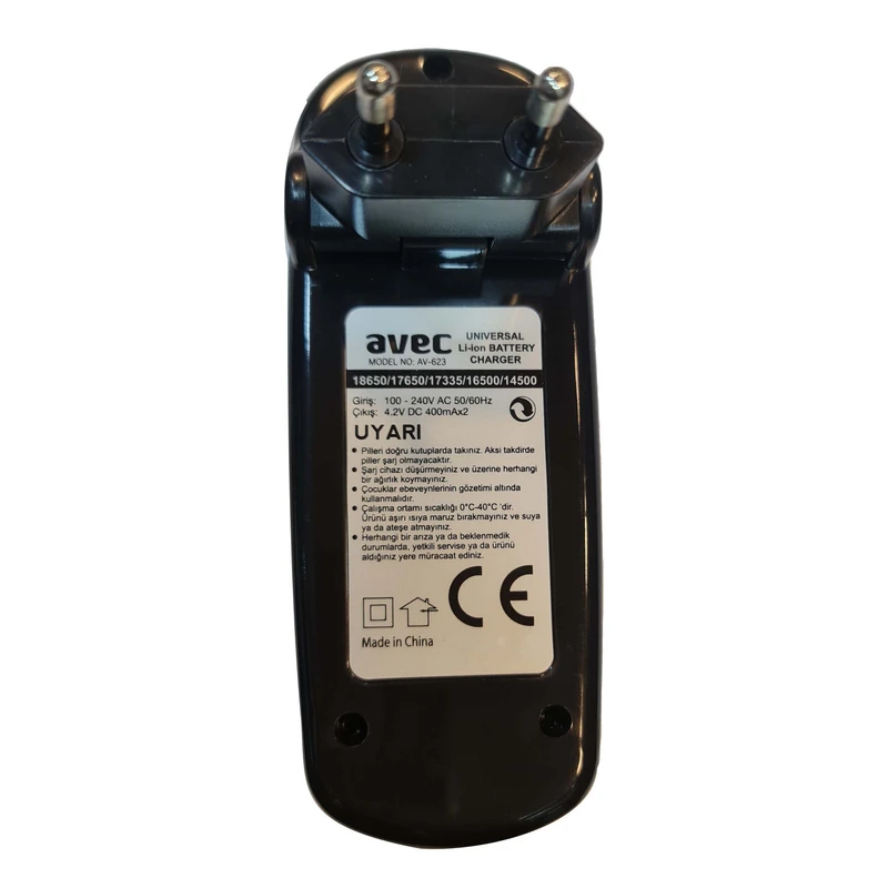 شارژر باتری برند اوک مدل دوتایی | AVEC MODEL NO: AV-623 BATTERY SHARGER