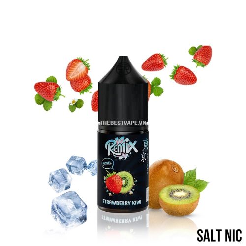 سالت توکیو ریمیکس توتفرنگی کیوی | TOKYO SALT REMIX STRAWBERRY KIWI