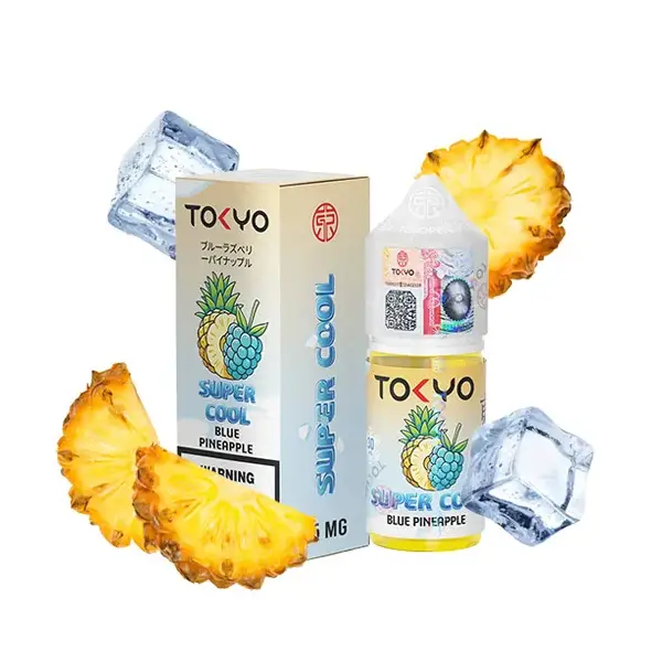سالت توکیو سوپرکول بلوبری آناناس یخ | TOKYO SALT SUPER COOL BLUE PINEAPPLE