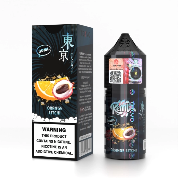 سالت توکیو ریمیکس پرتقال لیچی | TOKYO SALT REMIX ORANGE LITCHI