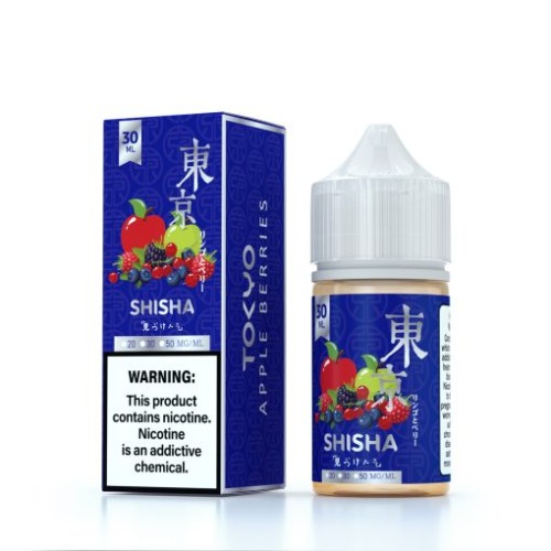 سالت توکیو قلیانی دو سیب و میکس بری | TOKYO SALT SHISHA APPLES BERRIES