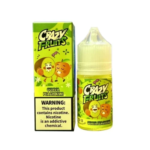سالت توکیو کریزی فروت گوآوا هلو کیوی | TOKYO SALT CRAZY FRUIT GUAVA PEACH KIWI