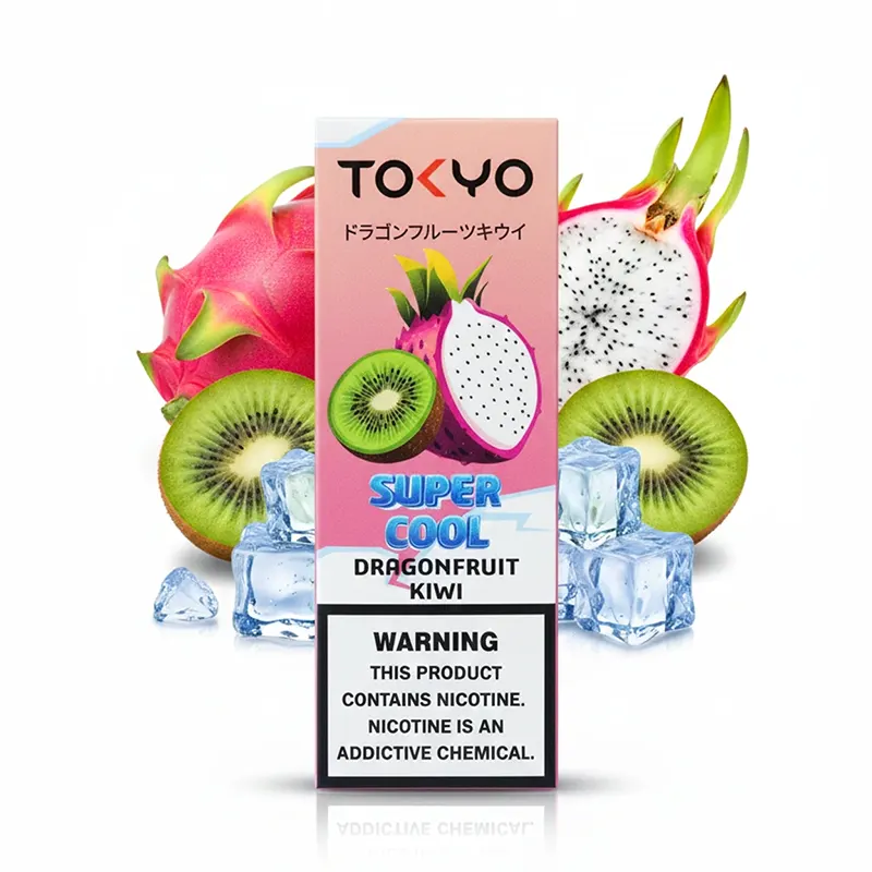 سالت توکیو سوپرکول دراگون کیوی یخ | TOKYO SALT SUPER COOL DRAGONFRUIT KIWI