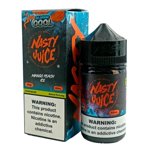 ایجوس نستی سوپر کول انبه هلو یخ | NASTY SUPER COOL MANGO PEACH ICE JUICE