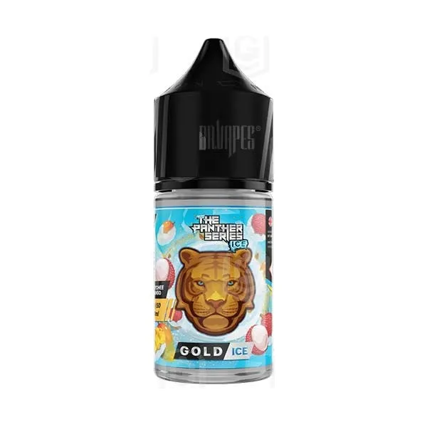 سالت دکتر ویپ گلد یخ (انبه لیچی گوآوا یخ) | DR.VAPES GOLD ICE SALT