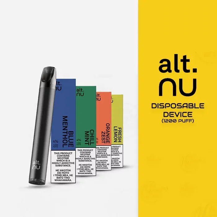  پاد یکبار مصرف ALT NU نیکوتین 40 میلی گرم ( تعدادپاف 1200 )