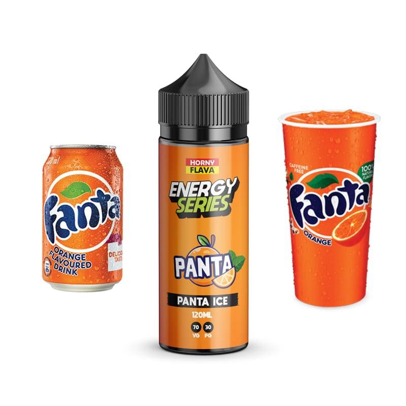 جویس هرنی انرژی سریز فانتای پرتقالی و یخ | HORNY PANTA ORANGE ICE ENERGY SERIES JUICE