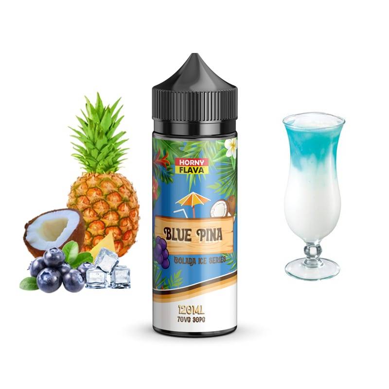 جویس هرنی بلو پیناکولادا یخ | HORNY BLUE PINA COLADA ICE JUICE