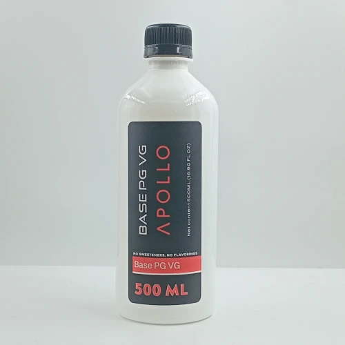 بیس نیکوتین PG VG آپولو 500 میلی لیتر | APOLLO BASE NICOTINE PG VG 500ML
