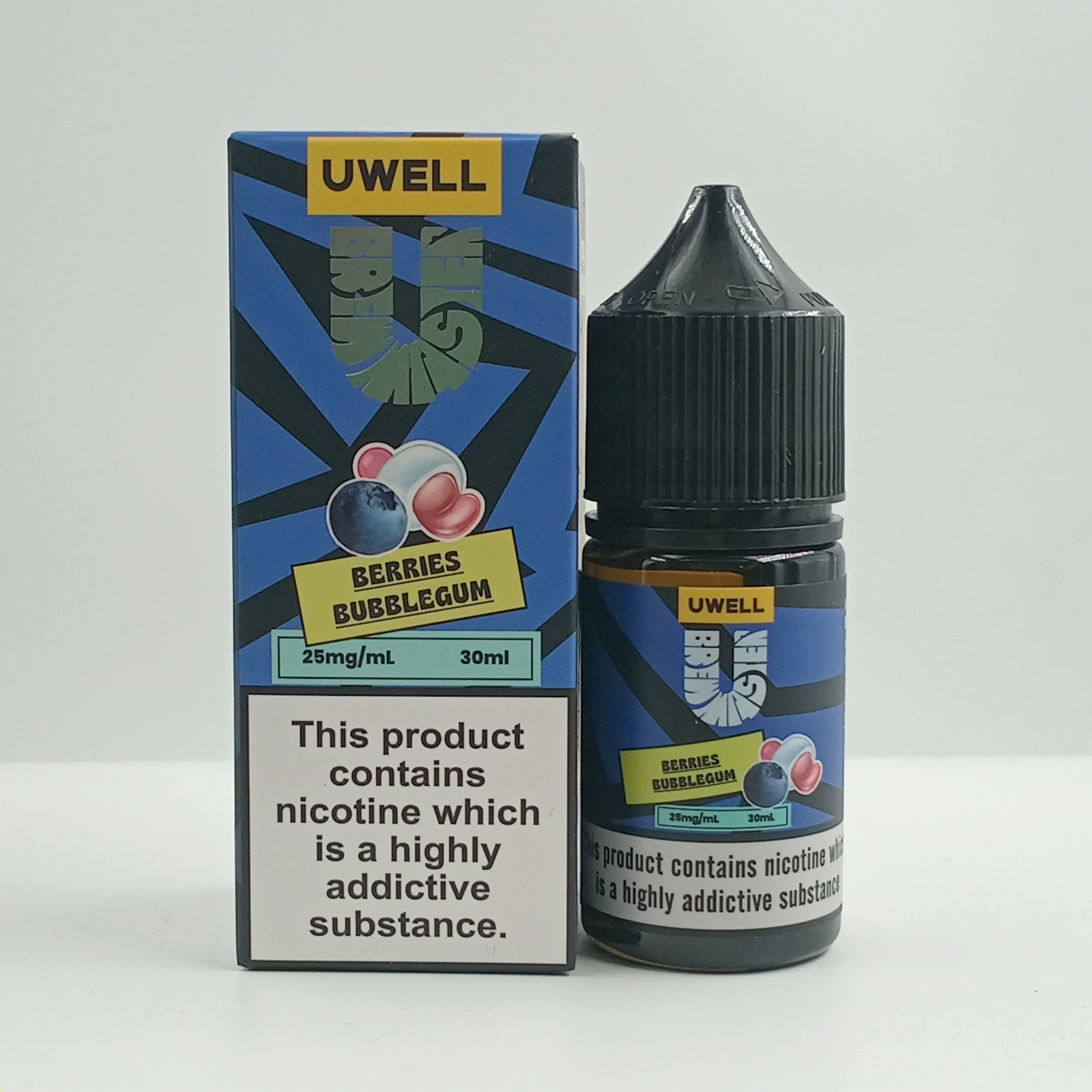 سالت نیکوتین یوول طعم آدامس میکس بری ها | UWELL BERRIES BUBBLEGUM SALT JUICE 