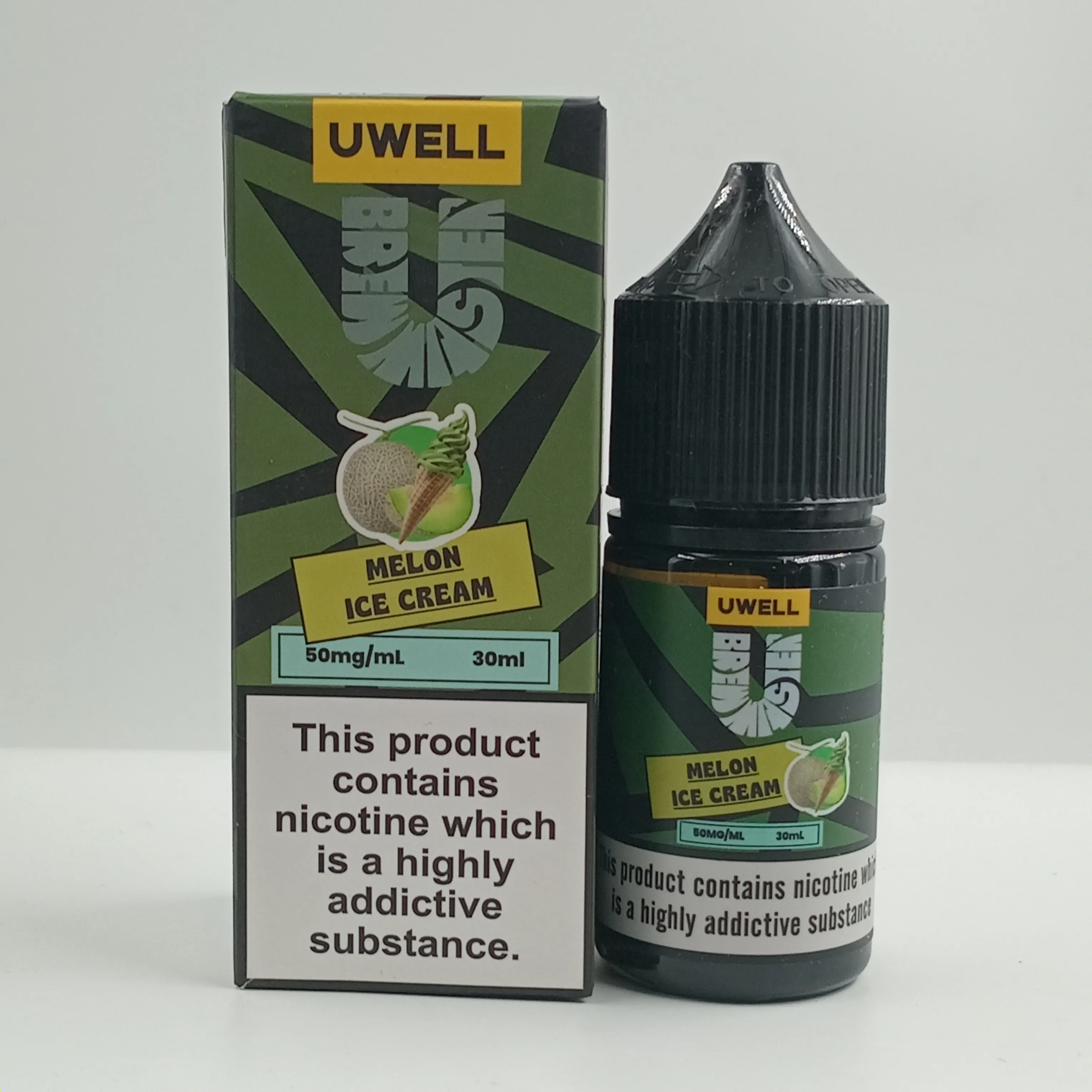 سالت نیکوتین یوول طعم بستنی طالبی | UWELL MELON ICE CREAM SALT JUICE