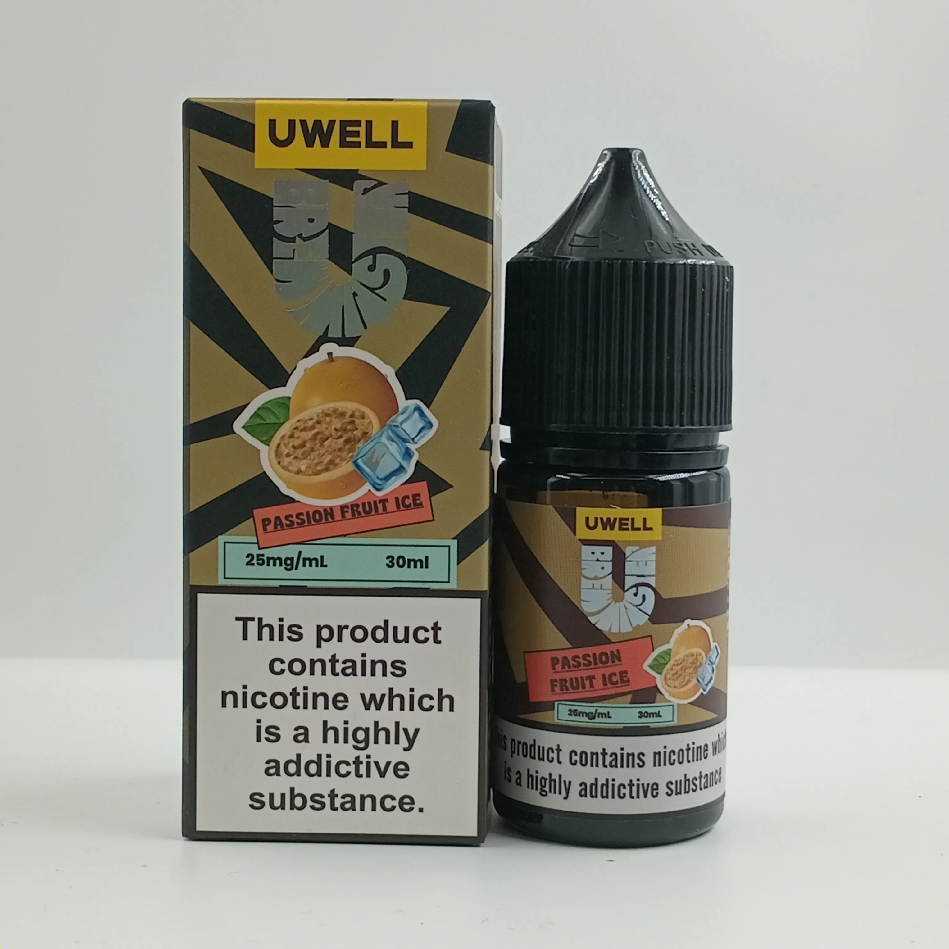 سالت نیکوتین یوول طعم پشن فروت یخ | UWELL PASSION FRUIT ICE SALT JUICE 