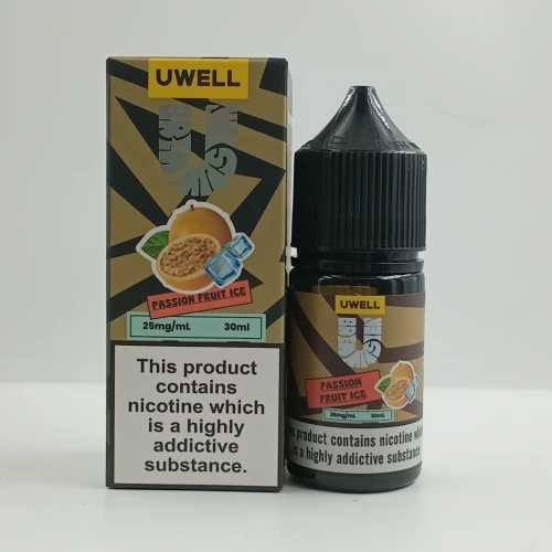 سالت نیکوتین یوول طعم پشن فروت یخ | UWELL PASSION FRUIT ICE SALT JUICE 