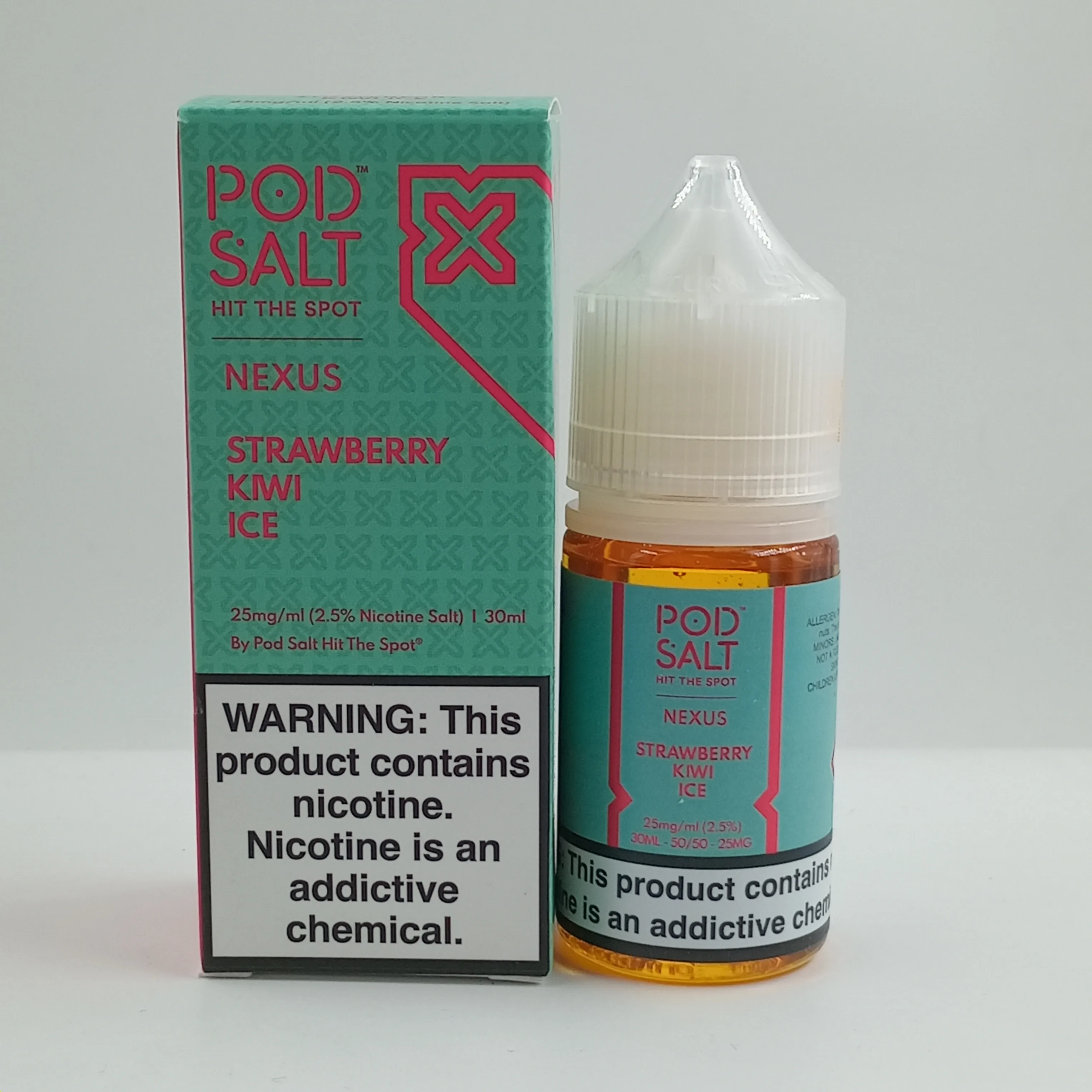 سالت پاد سالت توتفرنگی کیوی یخ | POD SALT NEXUS LIME STRAWBERRY KIWI ICE SALT