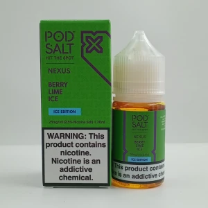 سالت پادسالت میکس بری ها و لیمو یخ | POD SALT NEXUS BERRY LIME ICE ICE EDITION 
