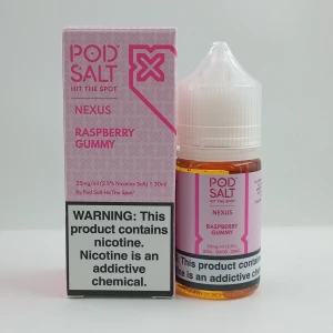 پاد سالت پاستیل تمشک | POD SALT NEXUS RASPBERRY GUMMY 