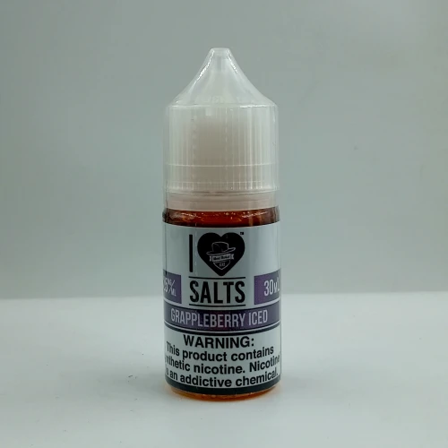 سالت آی لاو سالت انگور سیب بلوبری یخ  | I LOVE SALT GRAPPLEBERRY ICED 