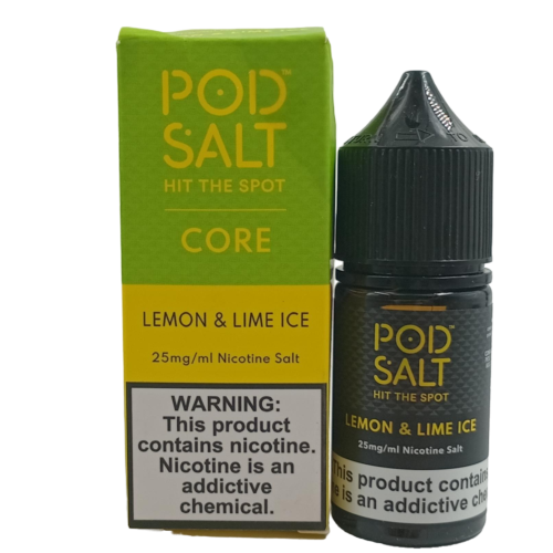پاد سالت لیمو سبز و لیمو زرد و یخ | POD SALT CORE LEMON & LIME ICE 