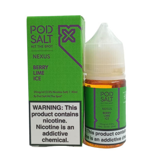 سالت پادسالت میکس بری ها و لیمو | POD SALT NEXUS BERRY LIME ICE 