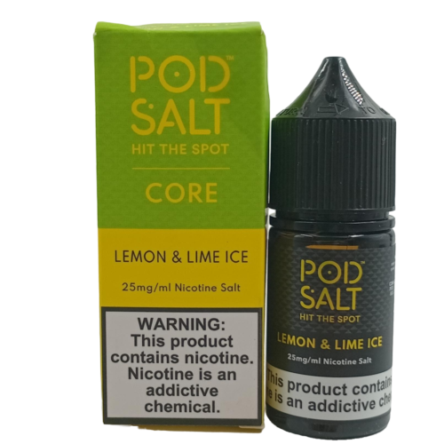 پاد سالت لیمو سبز و لیمو زرد و یخ | POD SALT CORE LEMON & LIME ICE 