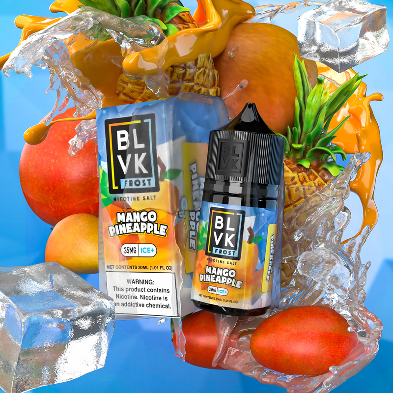 سالت بی ال وی کی انبه آناناس یخ | BLVK MANGO PINEAPPLE ICE SALT
