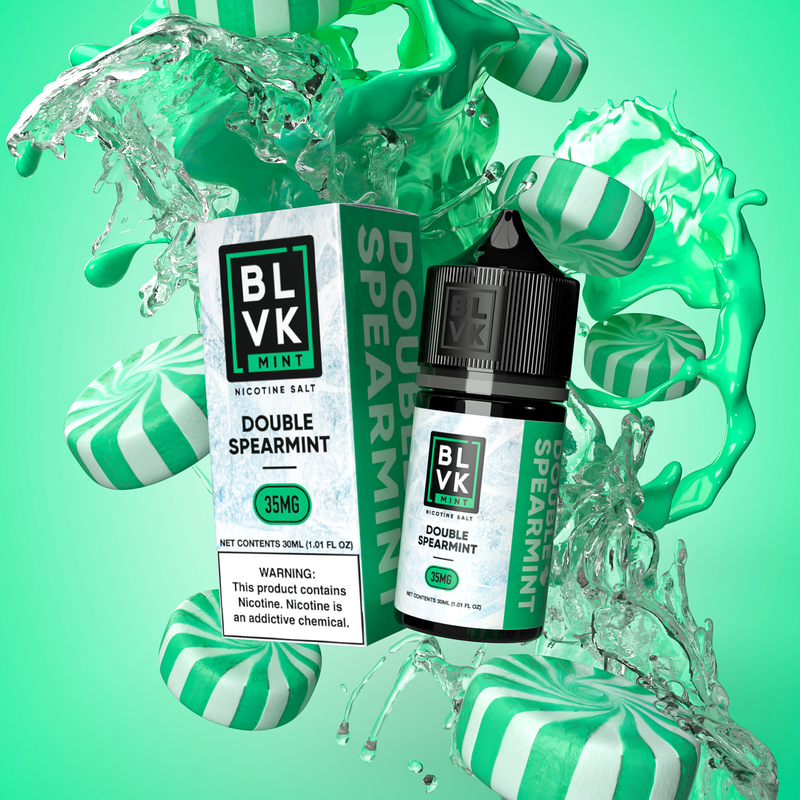 سالت بی ال وی کی نعنا | BLVK DOUBLE SPEARMINT SALT