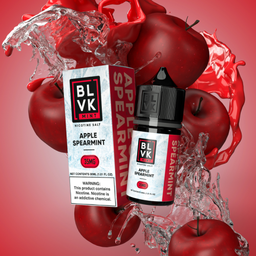 سالت بی ال وی کی سیب نعنا یخ | BLVK APPLE SPEARMINT ICE SALT