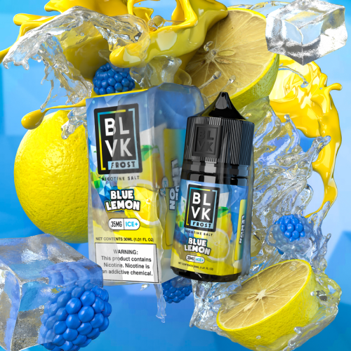 سالت بی ال وی کی بلوبری لیمو یخ | BLVK BLUE LEMON ICE SALT
