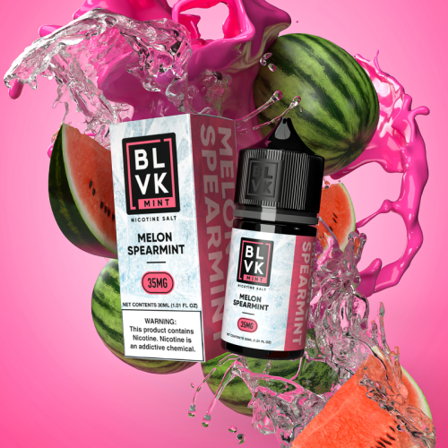 سالت بی ال وی کی هندوانه طالبی نعنا | BLVK MELON SPEARMINT SALT