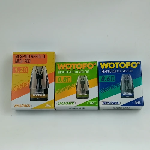 کارتریج وتوفو نکسپاد رفیلو مش پاد | WOTOFO NEXPOD REFILLO KIT MESH POD CARTRIDGE