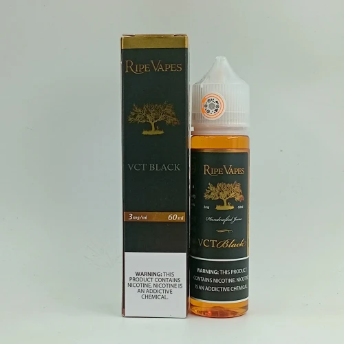 ایجوس رایپ ویپز وانیل کاستارد تنباکو بلک | RIPE VAPES VCT BLACK JUICE